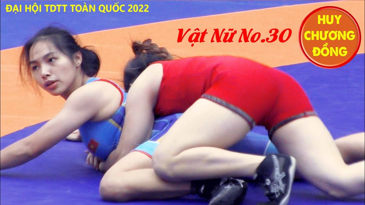 Vật nữ, Women wrestling - 57 kg. Đẹp Quá - Thùy Linh - Thái Bình & H.T.Hào - Nghệ An. background