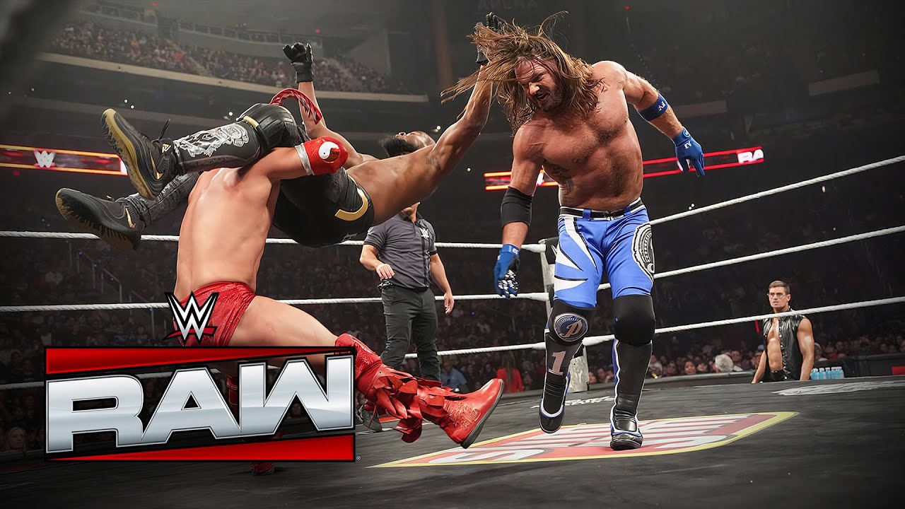 اي جاي ستايلز ودراجون لي يحافظان على لقب العالم للفرق – راو ١ ديسمبر ٢٠٢٥