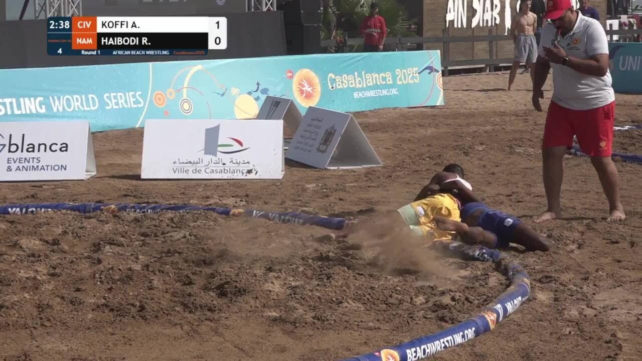 Amenan Liliane KOFFI (CIV) vs. Rusalia Mwaidikange Etuhole HAIBODI (NAM) • Round 1 • Women's BW 45Kg