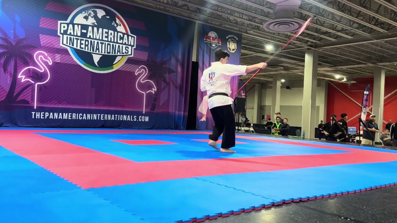 Samuel Brumme Men's Non Bladed Creative Weapons - Pan American Internationals 2025 background