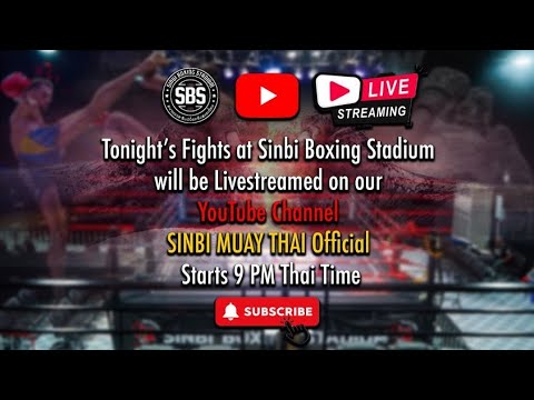 SINBIMuayThai Live Stream 🥊💥 10-5- 2025 background
