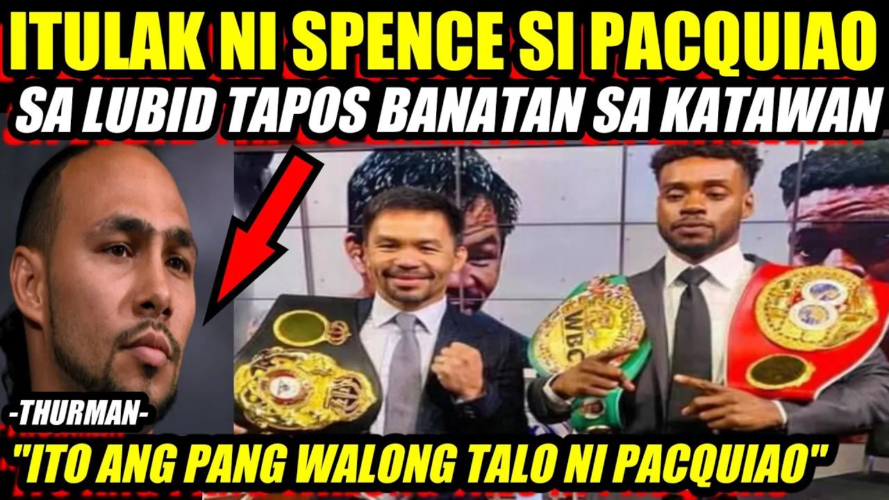 THURMAN: SPENCE ANG MAGBIGAY NG PANG WALONG TALO NI PACQUIAO