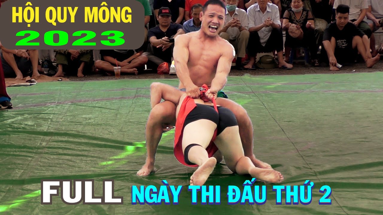 Hội vật truyền thống thôn Quy Mông - FULL ngày thứ 2..Rất hay. background