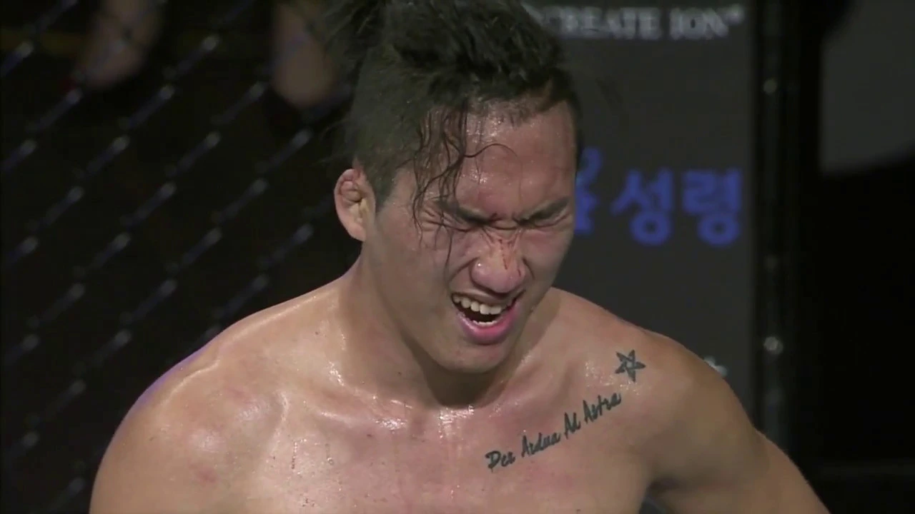 JO SEING WON(조성원) VS JIN TAE HO(진태호) ANGEL'S FIGHTING CHAMPIONSHIP 08 - 4R backdrop