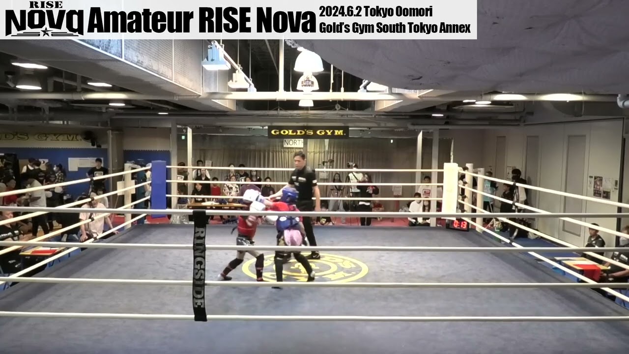2024.6.2 アマチュア RISE Nova 1部 試合映像【OFFICIAL】 background