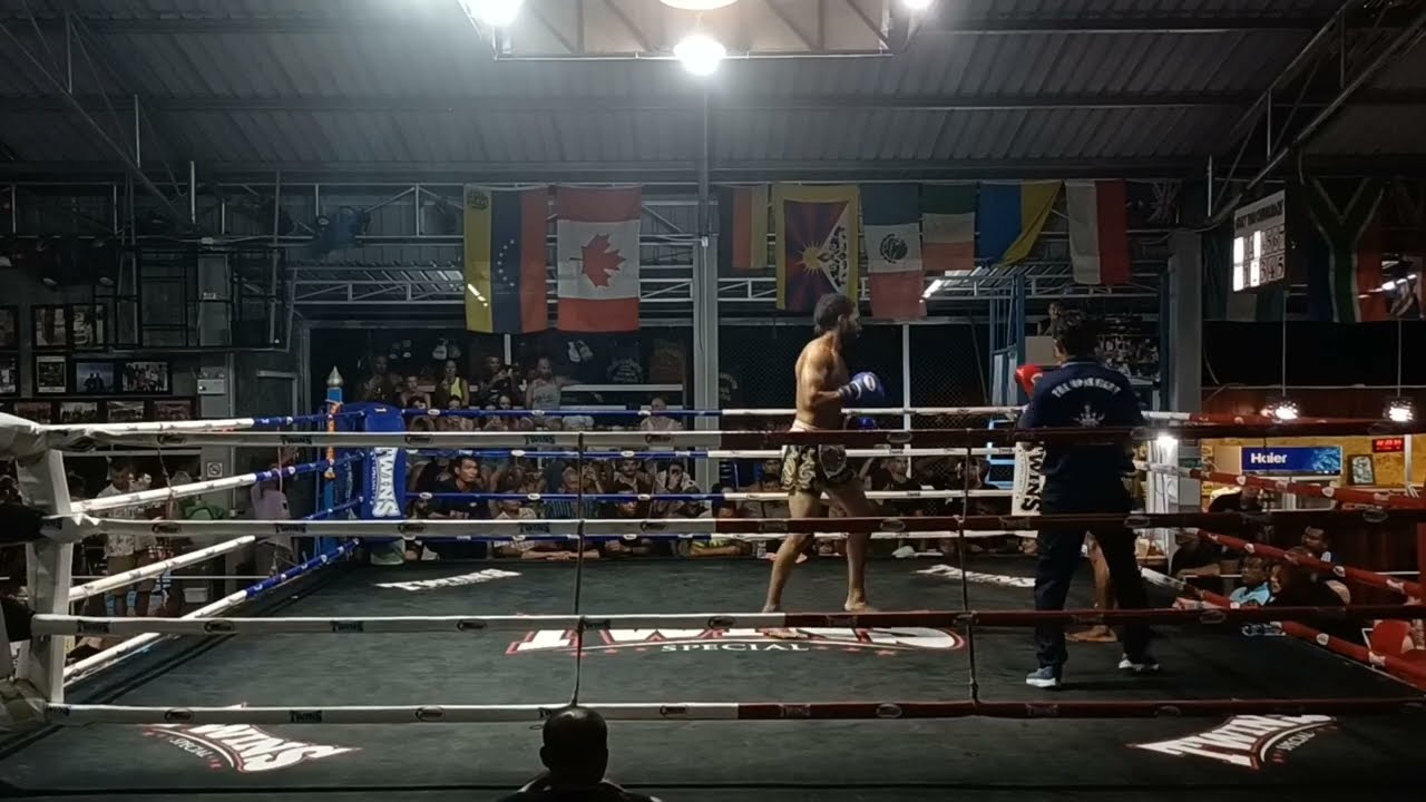 MuayThai KohPhangan I Mandeer MacKhanom vs Mandiba ChinnarachMuayThai - 26 August 2024 background