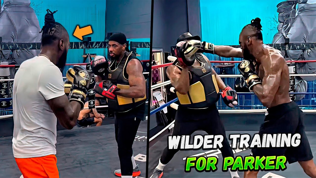 Deontay Wilder training for Joseph Parker. Power, Speed! HIGHLIGHTS HD BOXING (2023)