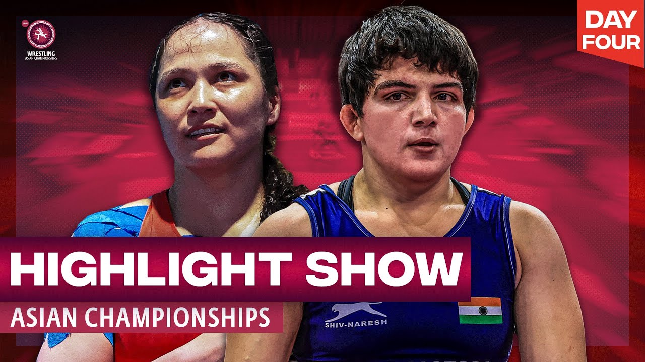 Asian Wrestling Championships Highlights Show | Day Four | Women's Wrestling | Amman, Jordan background