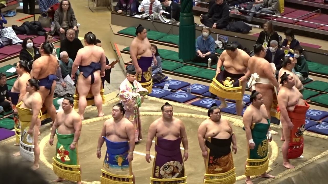 十両土俵入り 北の若 嘉陽 明生 朝翠龍 他【大相撲令和8年1月場所】8日目 初場所 juryo dohyoiri [JAN 2026 DAY8] 2026/01/18