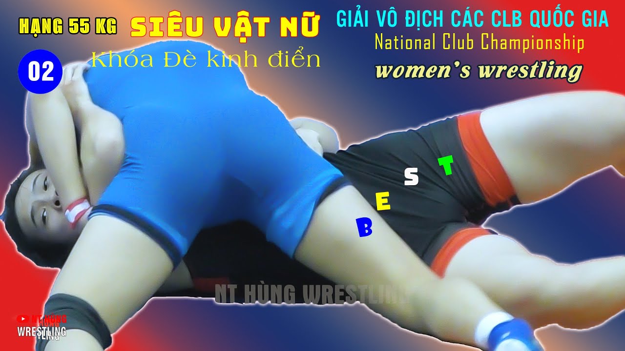 Vật Nữ - hạng 55 kg - Giải vô địch các CLB quốc gia 2024. . V1, 2.