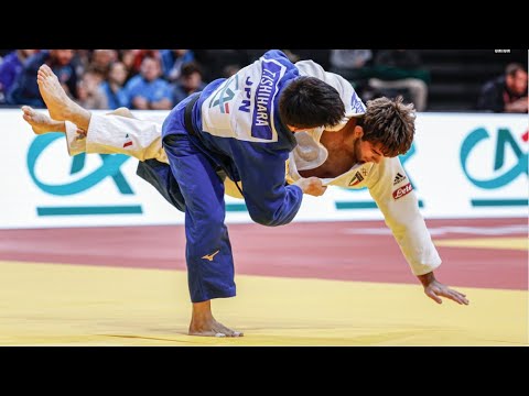 SHOCK 🔥🔥for Manuel LOMBARDO (ITA) Tatsuki ISHIHARA (JPN) WON THE BATTLE I Paris Grand Slam 2024 I 柔道 backdrop