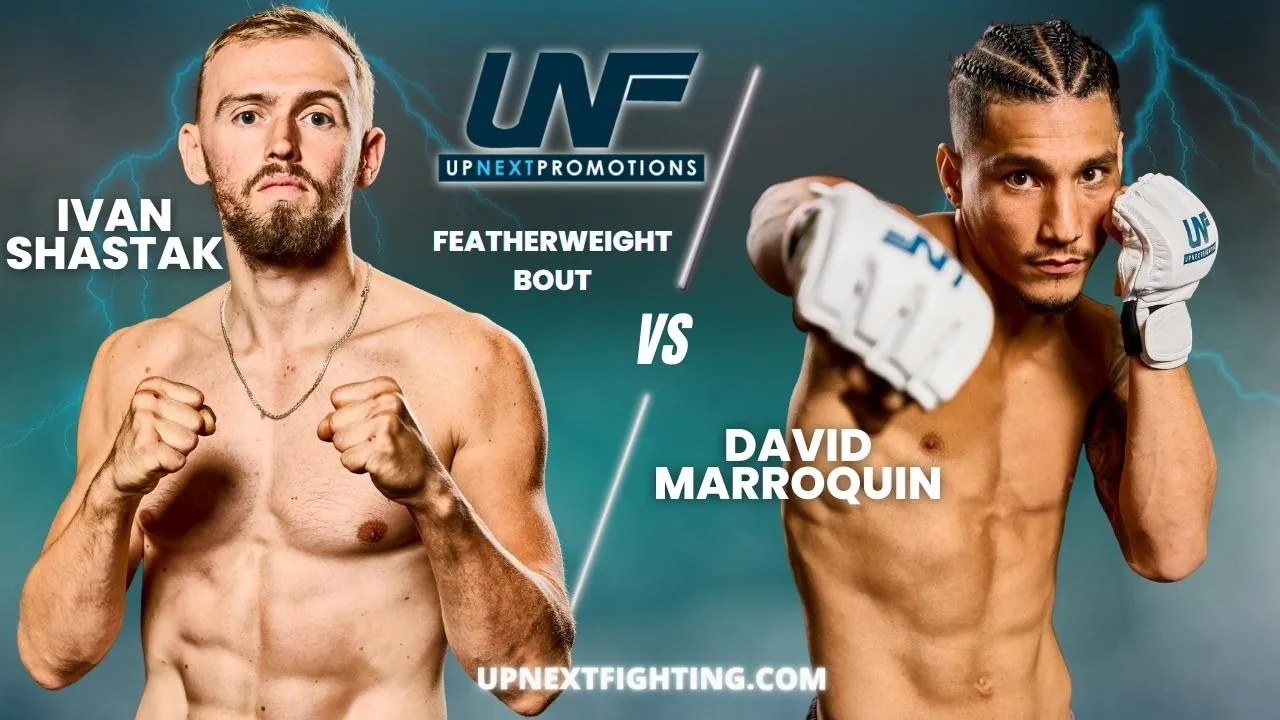 FULL BOUT | David Marroquin vs Ivan Shastak (Featherweight Bout) | Up Next Fighting Rising Stars