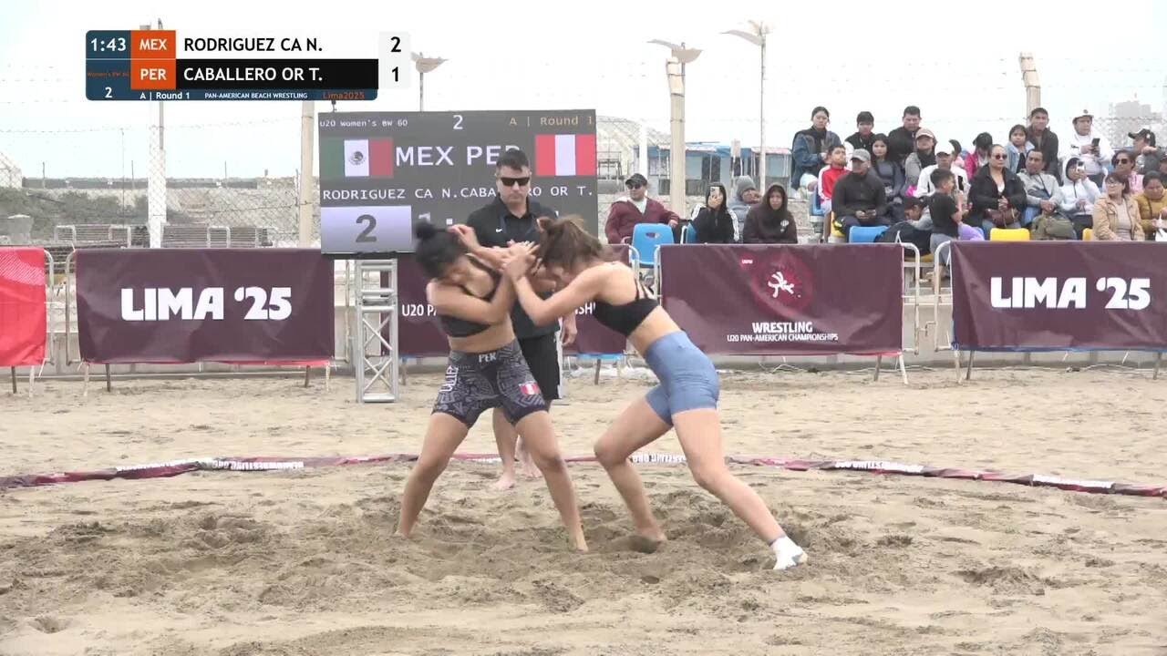 Neevis Milena RODRIGUEZ CANTU (MEX) vs. Talita Genesis CABALLERO OROZCO (PER) • A | Round 1 • Women'