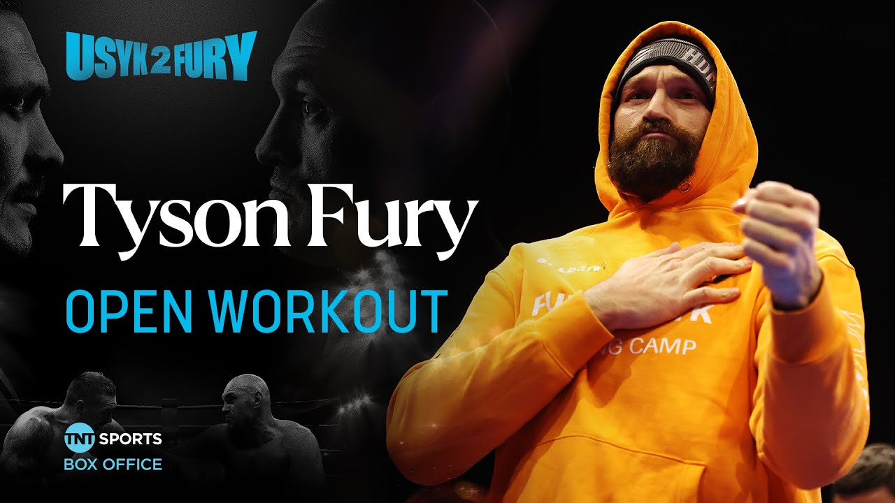 "SMASH & DAMAGE!" ЁЯШд Tyson Fury is LOCKED IN ahead of Usyk rematch #UsykFury2 ЁЯЗ╕ЁЯЗж