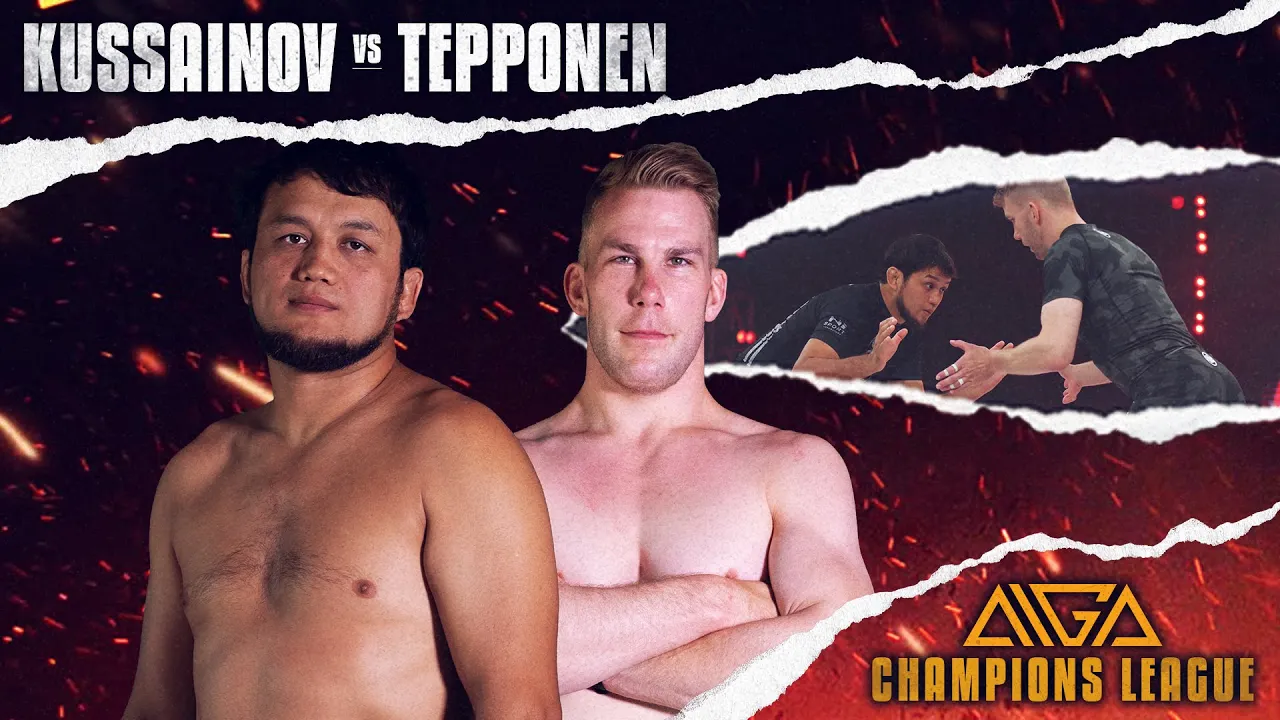 Ramazan Kussainov - Perttu Tepponen | AIGA Champions League | Grappling background