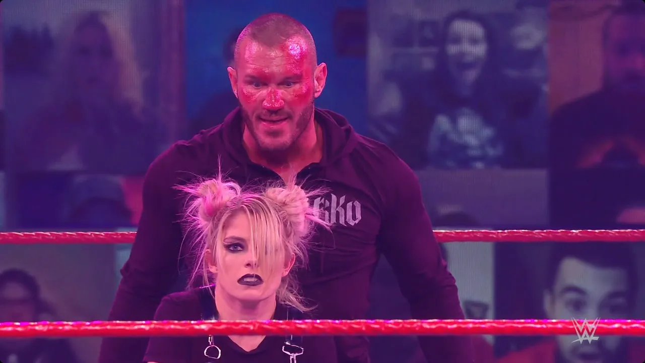 Best WWE Intergender Wrestling Moments 2021 background