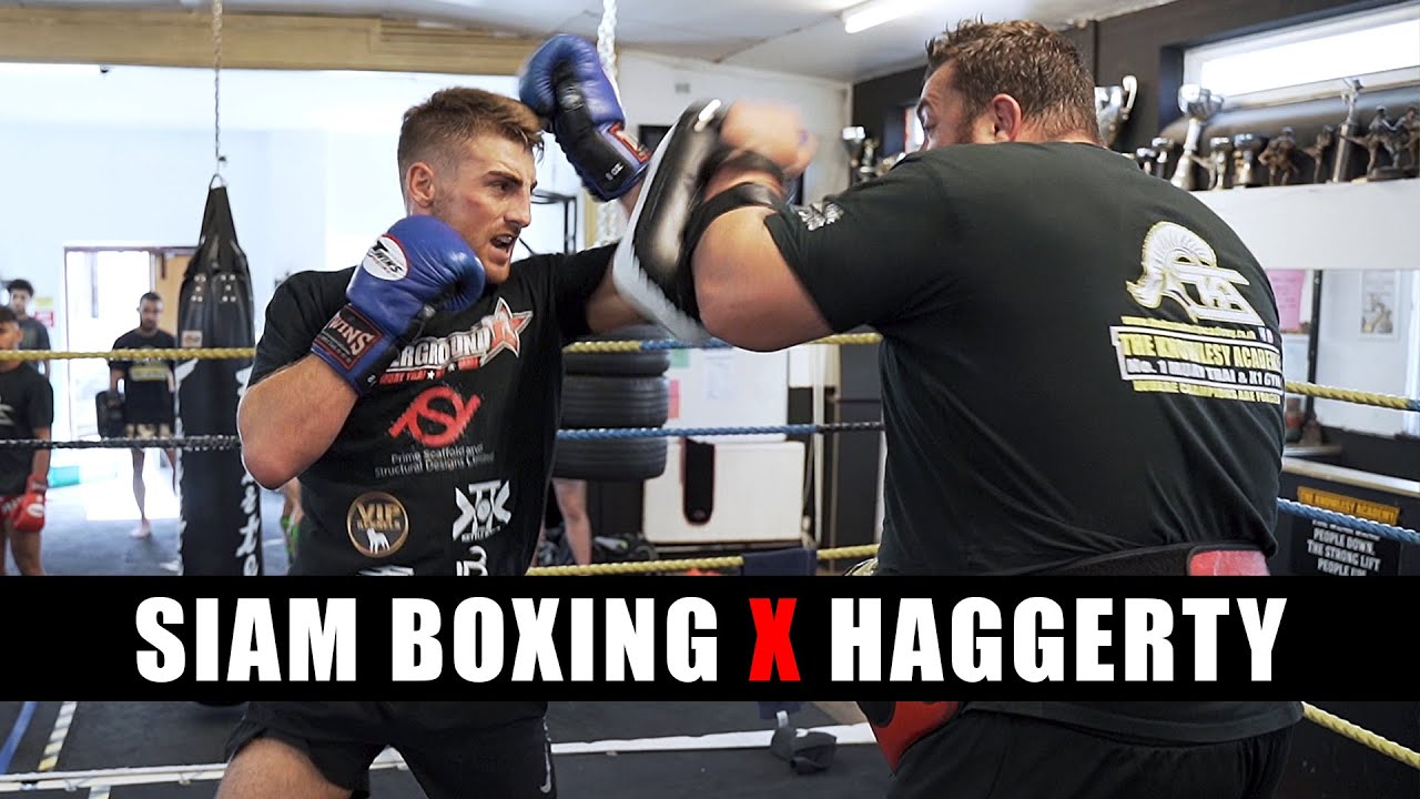 Siam Boxing X Jonathan Haggerty Muay Thai Pad Work