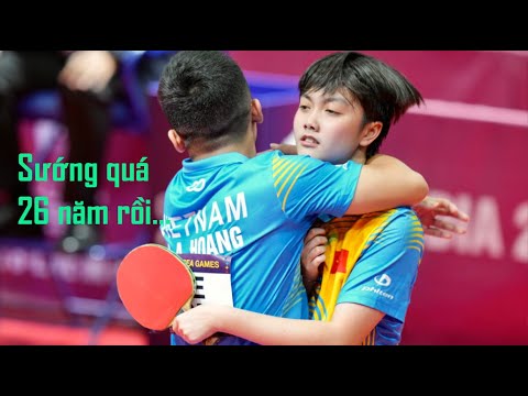 Hạ vua bóng bàn Đông Nam Á, Việt Nam đăng quang sau 26 năm chờ đời background