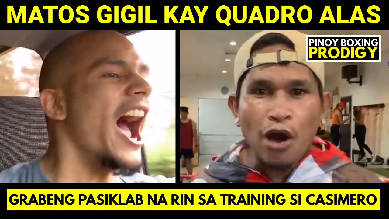 Matos MMA ang hamon kay Quadro Alas | Casimero parang HALIMAW sa Ensayo!