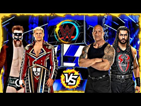 ROMAN REIGNS, ROCK VS CODY RHODES, SHEMUS -Gyan YT