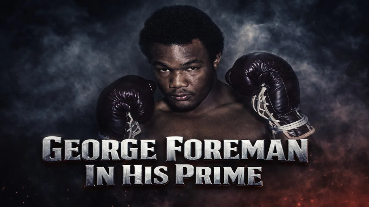 George Foreman - In His Prime background