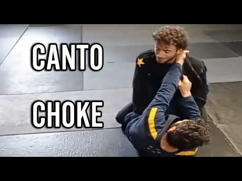Canto Choke from Closed Guard