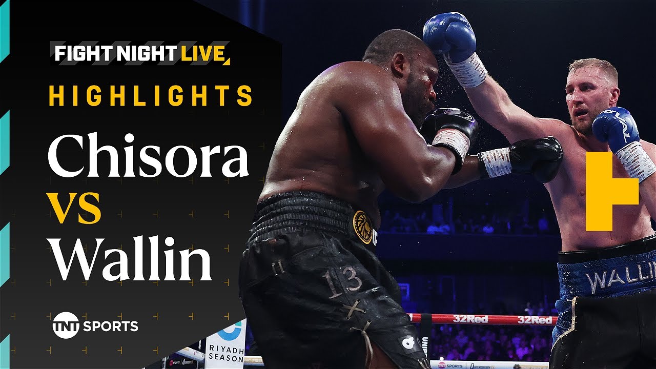 BLOODIED DEL BOY BRINGS WAR ЁЯТе | Derek Chisora vs Otto Wallin | Fight Night Highlights #ChisoraWallin background