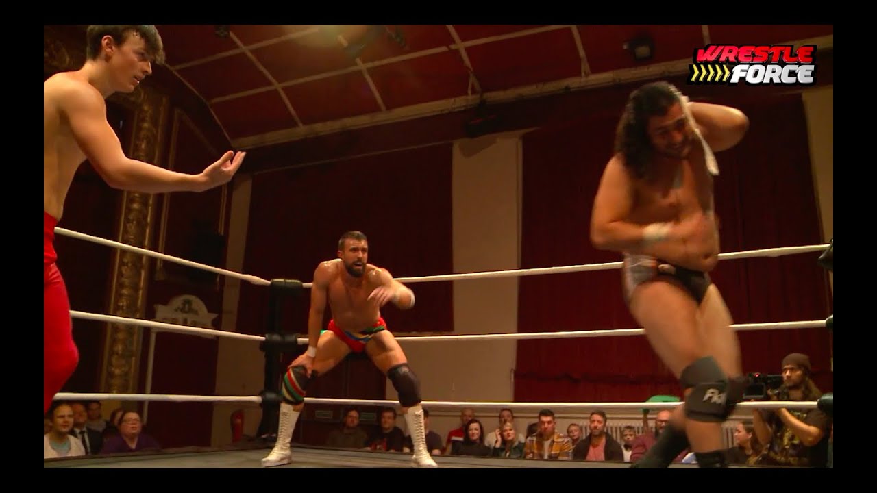 Rex Armstrong & David Francisco vs James Pharrell & Danny Haines WRESTLEFORCE Live Witham 15.10.22 background
