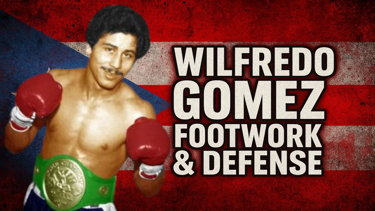 Wilfredo Gomez - Footwork & Defense Highlight background