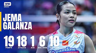 Jema Galanza FIRES 19 PTS for Creamline vs. Nxled | 2026 PVL ALL-FILIPINO CONFERENCE | HIGHLIGHTS
