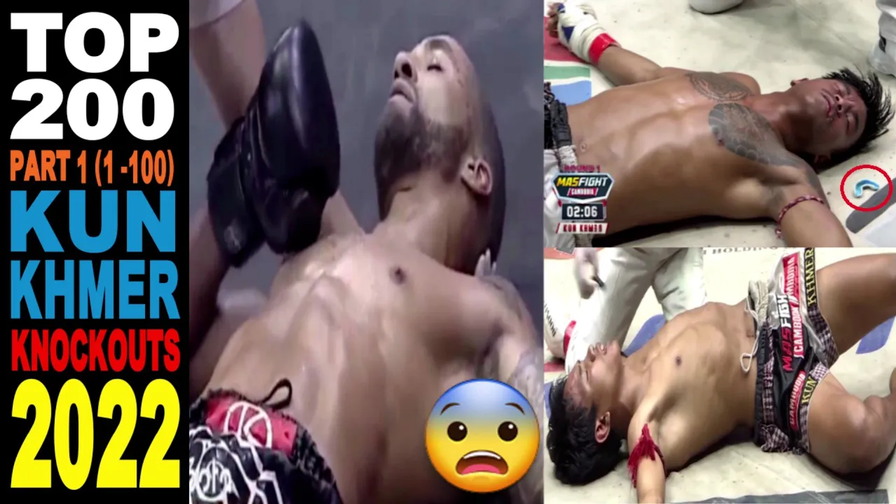 Top 200 KUN KHMER BEST BRUTAL KNOCKOUTS of the year 2022 - PART 1🇰🇭 background