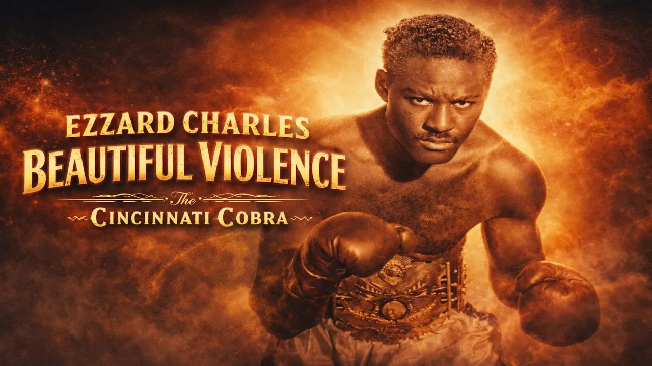 Ezzard Charles - Beautiful Violence backdrop