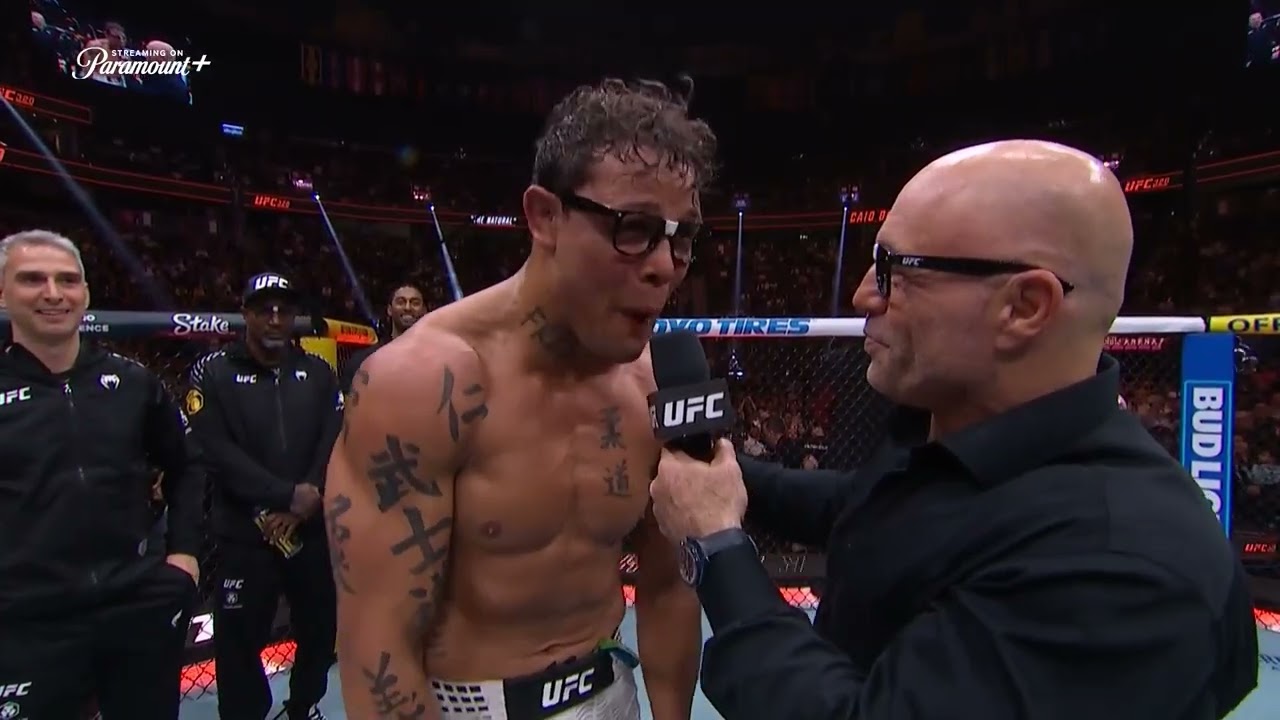 He called out the former champion! 👊 | Caio Borralho's Octagon Interview