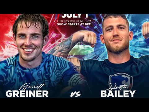 Adult NoGI BJJ Superfight | TFA Pro IV | Garrett Greiner vs Dustin Bailey