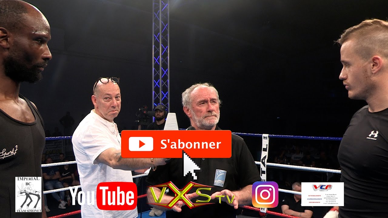 Alexis SLAWSKI vs Kevin BOTNEM By #VXS #Impérial_Boxing #Bourg_saint_andéol background