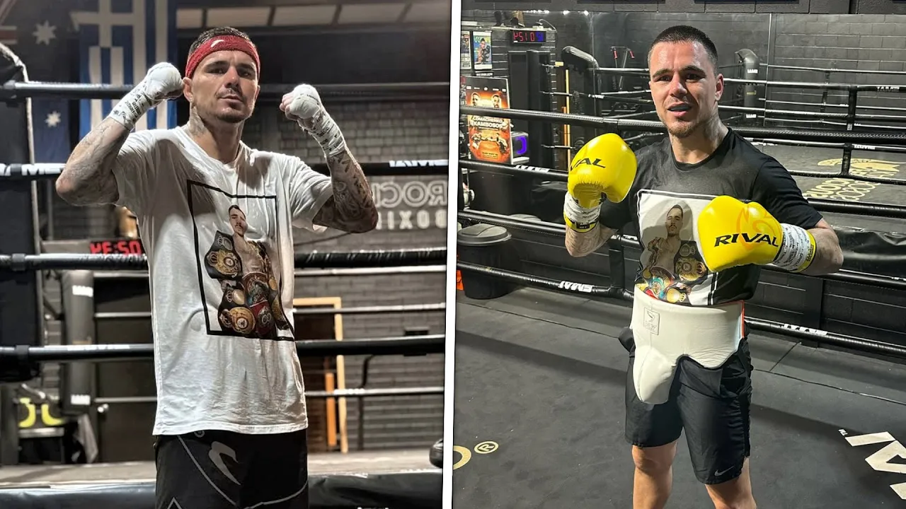 George Kambosos training for Daud Yordan | Kambosos vs Yordan | HD BOXING
