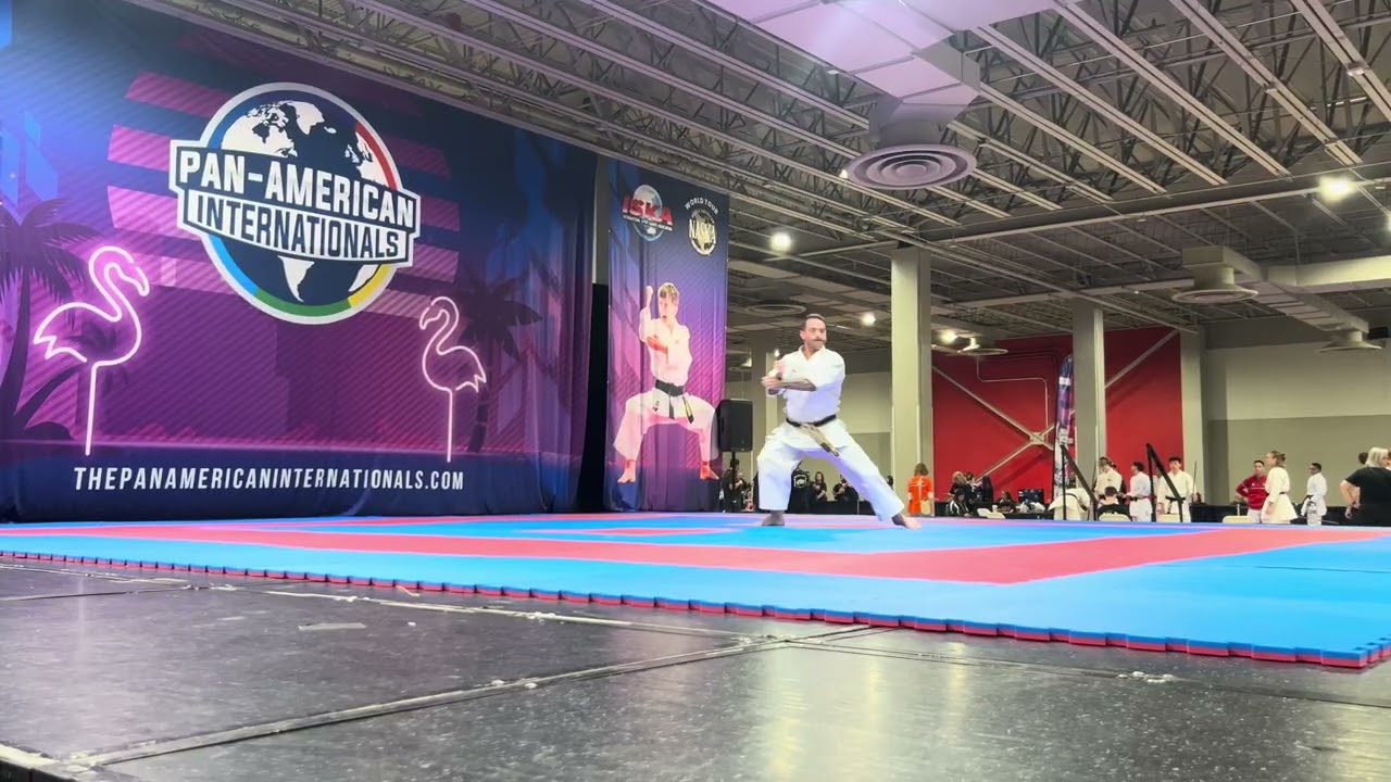 Kevin Kowalczik 30 & Over Men's Forms Grand Championship - Pan American Internationals 2025 backdrop