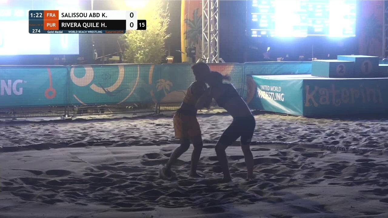 Kaltouma SALISSOU ABDOULAYE ABAKAR (FRA) vs. Heklanys RIVERA QUILES (PUR) • Gold Medal • Women's BW