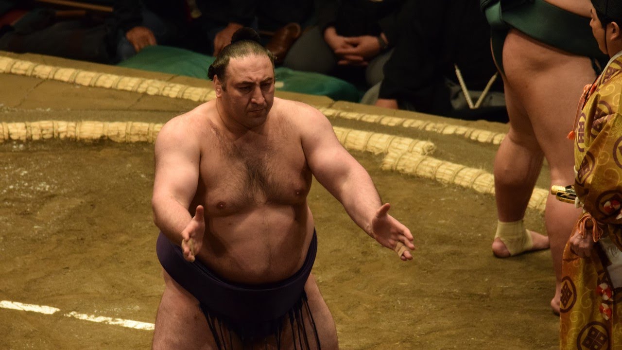 Georgian Tochinoshin: "Hurting all over"