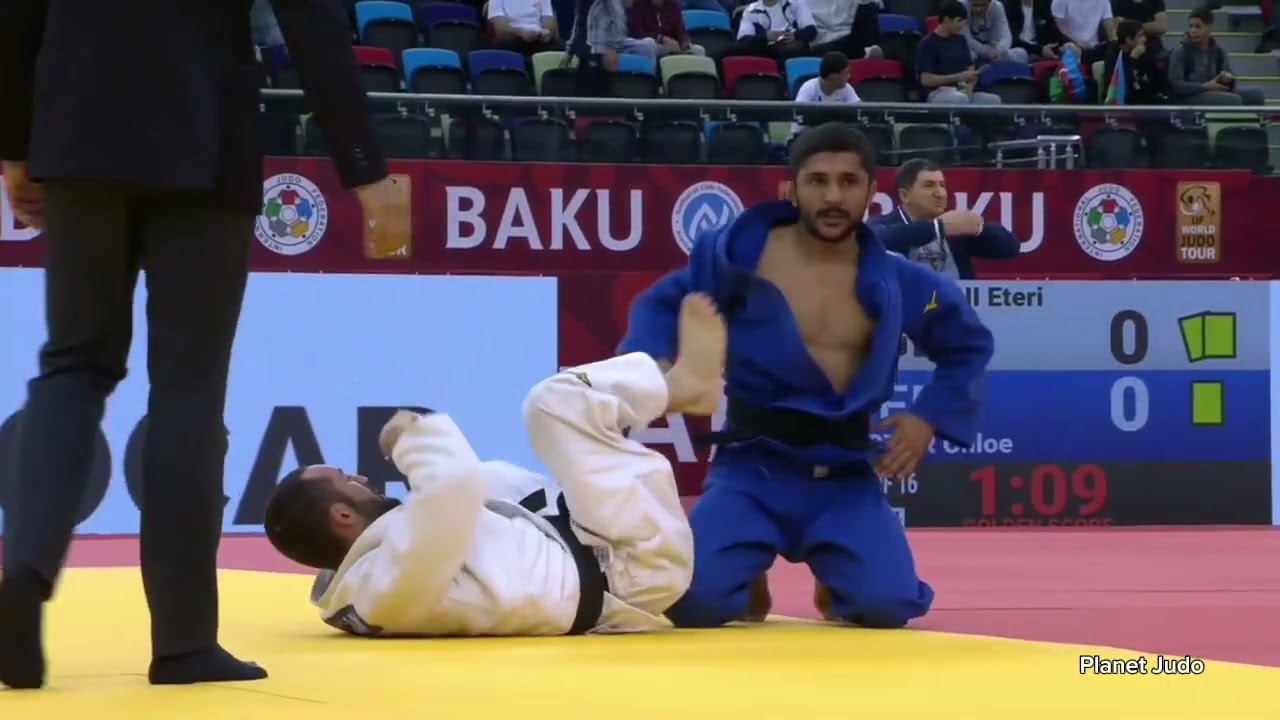 Lukhumi CHKHVIMIANI 🇬🇪 🆚️ Salih YILDIZ 🇹🇷 | четвертьфинал /-60кг | Большой Шлем Баку 2023