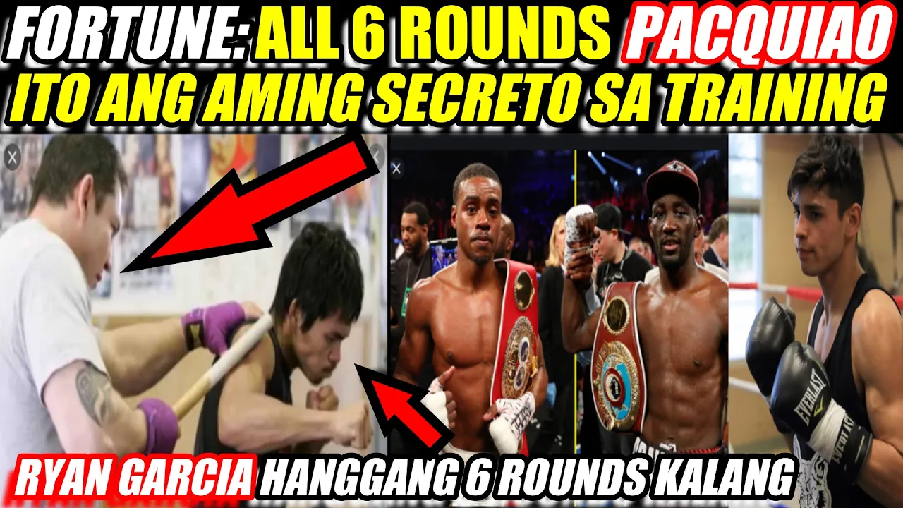 FORTUNE SINABI ANG SECRETO NILA NI PACMAN KAYA PANALO SA UNANG 6 ROUNDS background