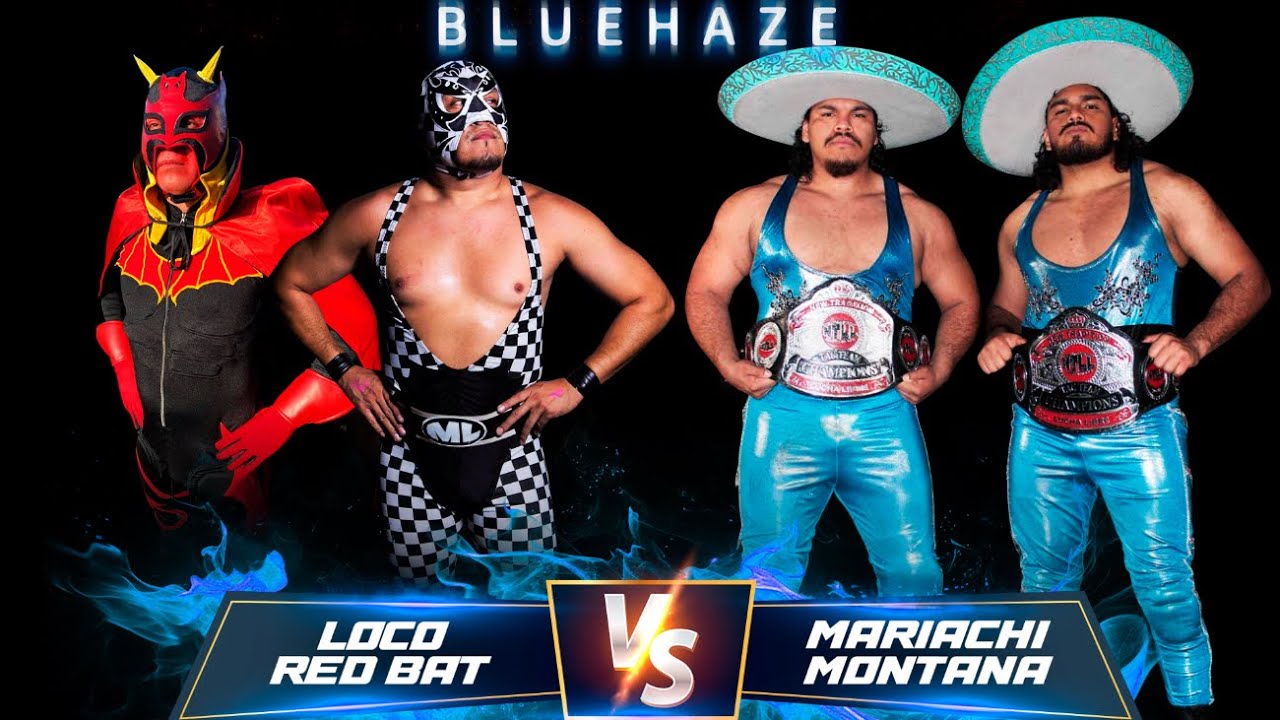 Mariachi Montaña vs Loco & The Red Bat background