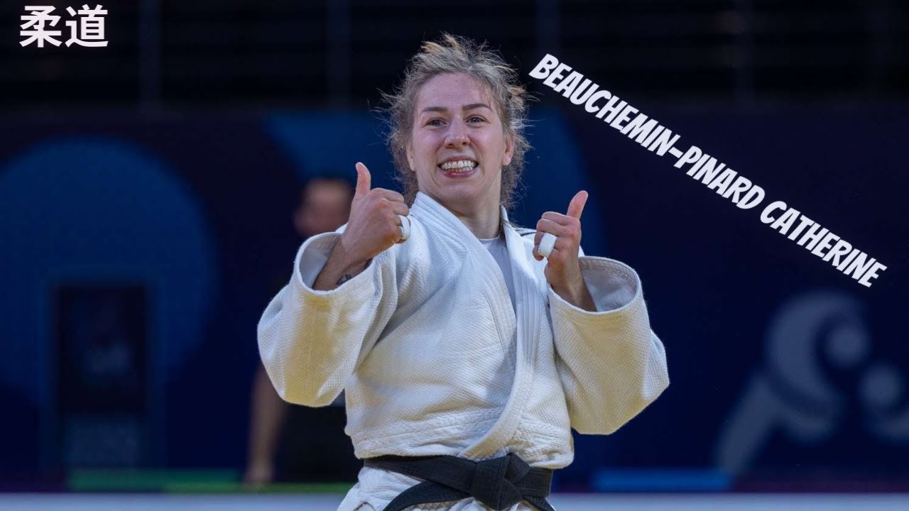 BEAUCHEMIN-PINARD CATHERINE (CAN)- Gold Medalist (-63kg) -Abu Dhabi Grand Slam 2023-柔道 background