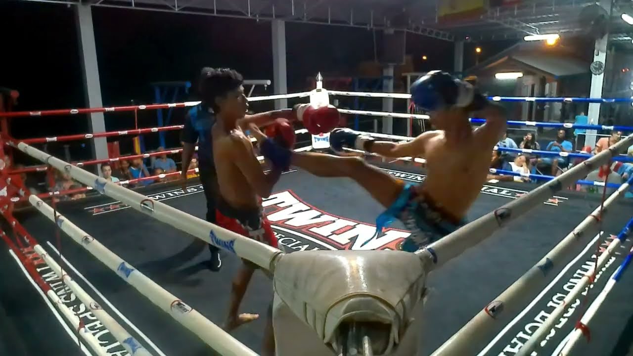 Muay Thai Fight | Krikthong ChinnarachMuayThai vs Kompayak RongrianNakhonSi - 23 December 2022