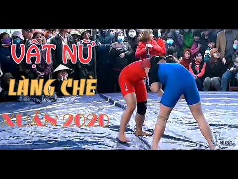 * KEO VẬT TRANH LÈO NỮ HAY, DUY NHẤT HỘI LÀNG CHÈ 2020.(女相撲.) महिलाओं के खेल