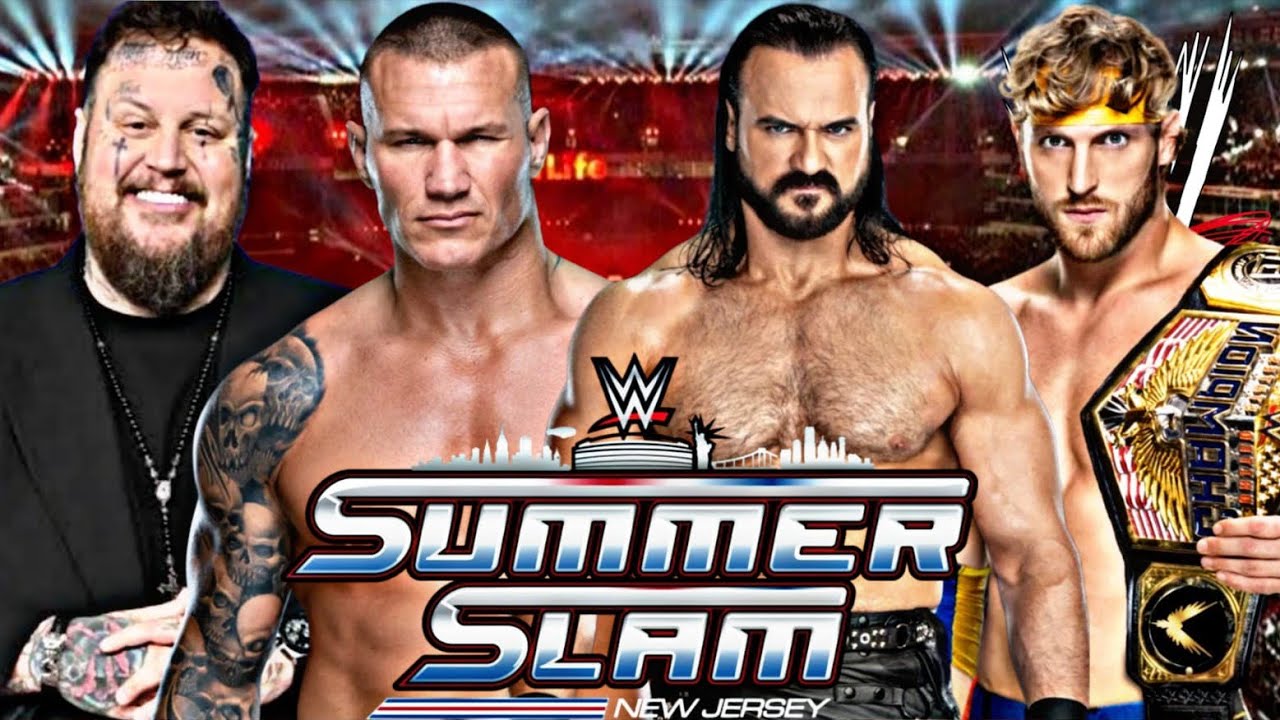 FULL MATCH - Randy Orton & Jelly Roll Vs. Drew Mcintyre & Logan Paul : WWE SummerSlam 2025