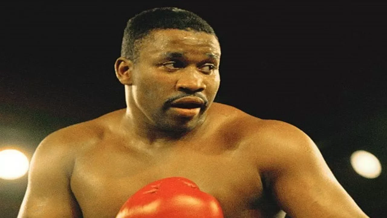 Tim Witherspoon - Cross-Armed Defense backdrop