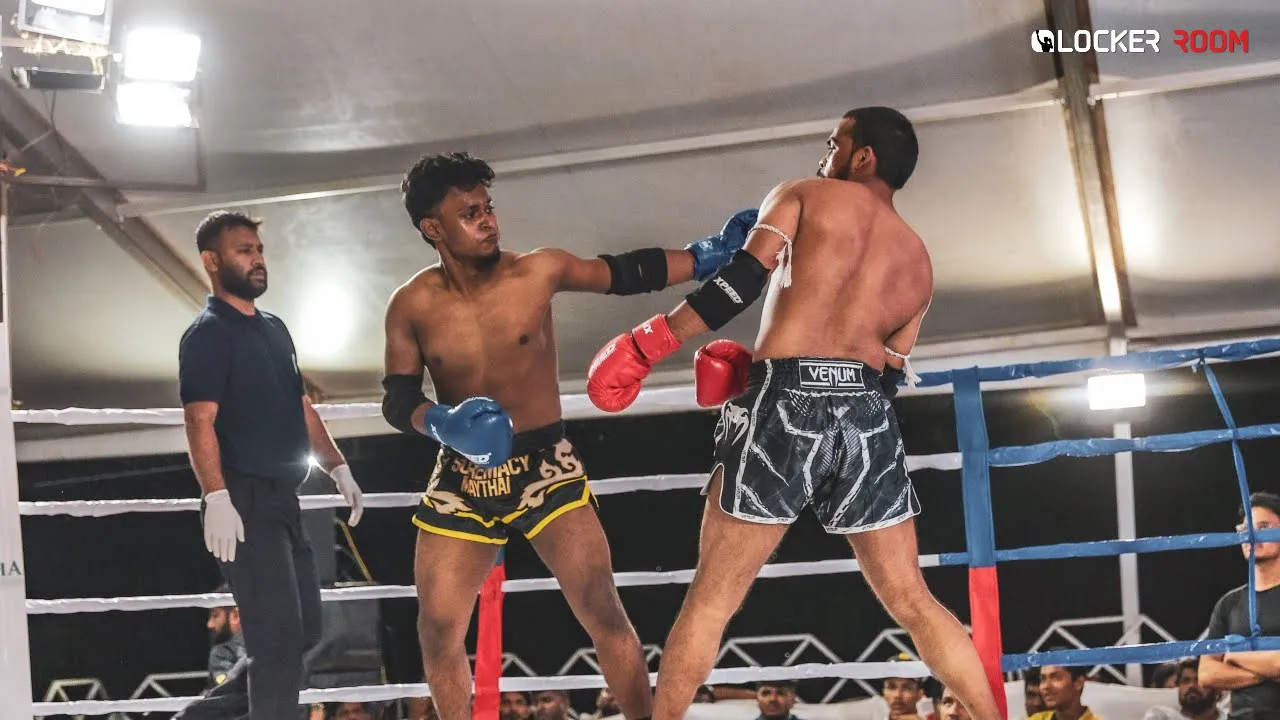 Numan (Telangana) vs Shoeb (West Bengal) | WMC India Ranking Series 8 | Pro Muay Thai Fights background