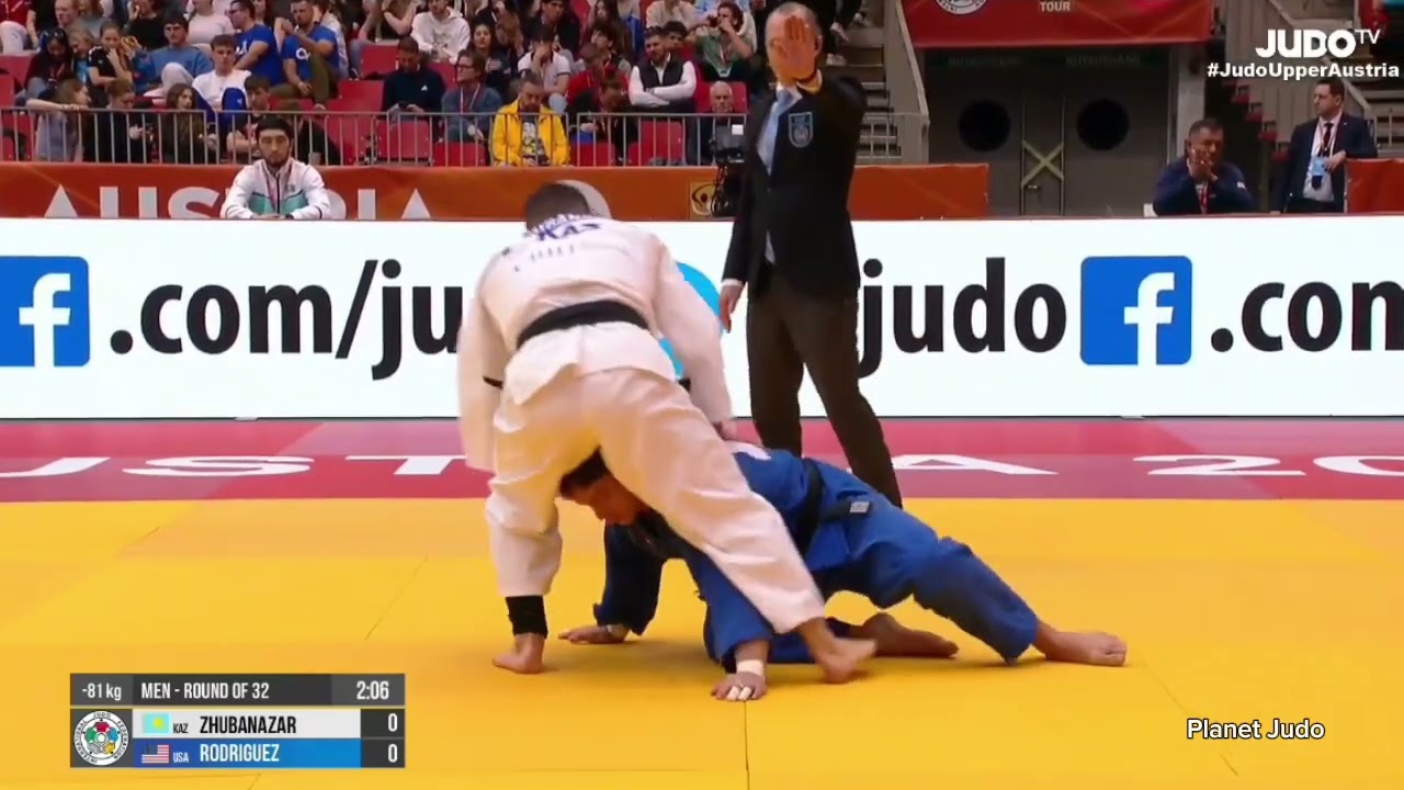 Abylaikhan ZHUBANAZAR 🇰🇿 🆚️ Dominic RODRIGUEZ 🇺🇲 | 1/16финала/-81кг | Гран При Австрия 2026