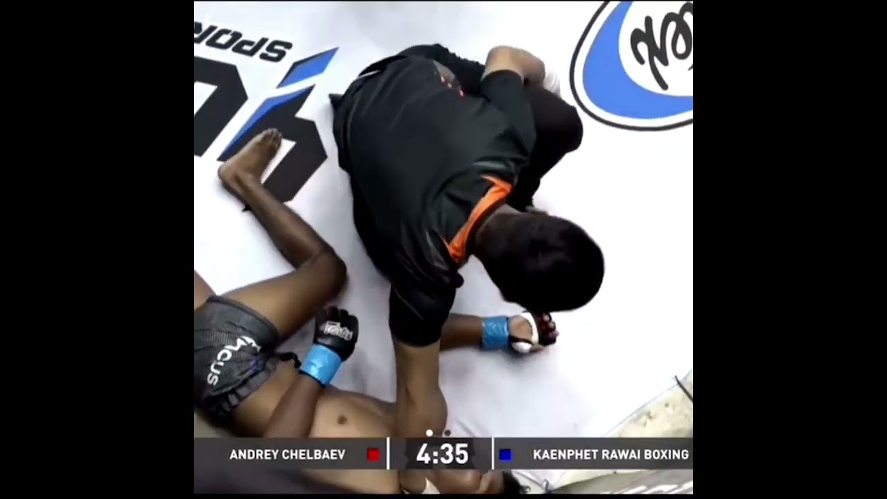 20 Second KO: Andrey Chelbaev (TigerMuayThai) vs Kaenphet RawaiBoxing